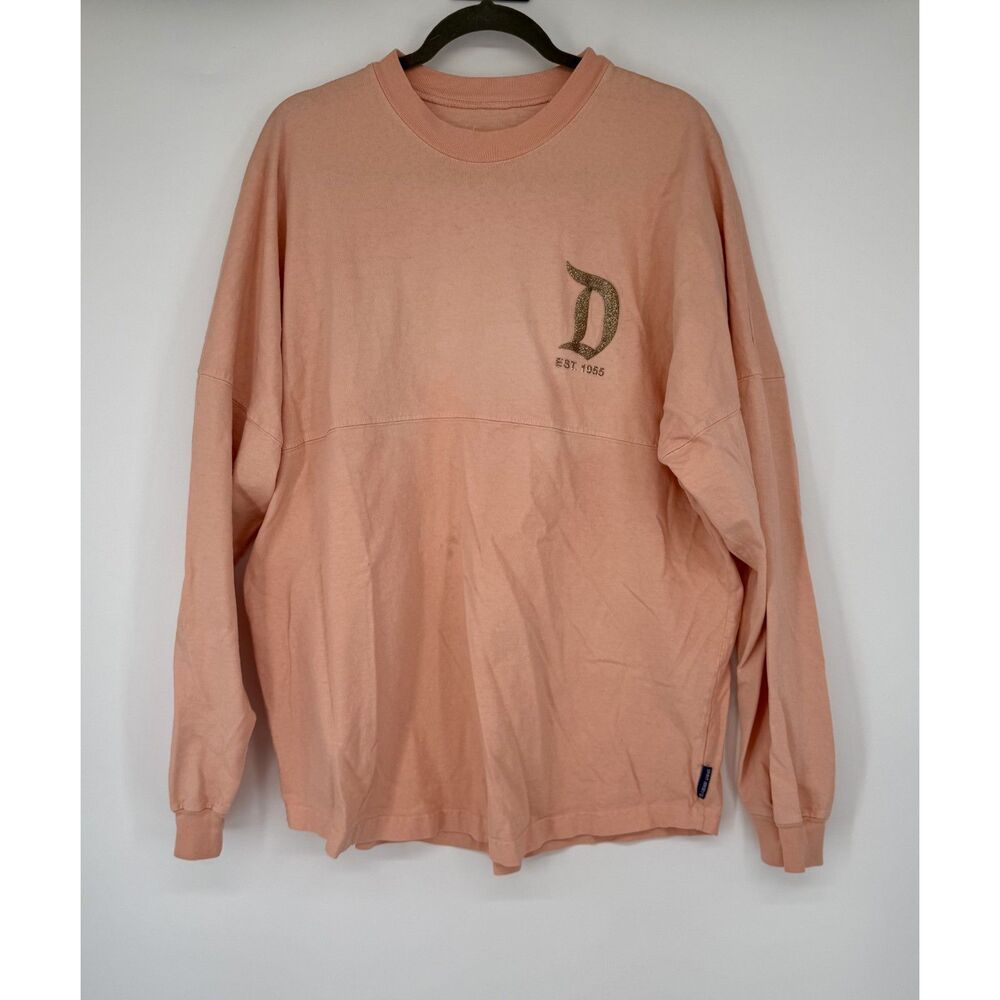 Disney Parks Pink Spirit Jersey Size L *FLAWED*